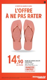 Chaussures en promo dans le catalogue Intermarché Express à la page 15