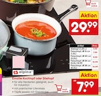 Aktuelles Emaille Kochtopf oder Stieltopf Angebot bei Netto Marken-Discount in Pforzheim ab 7,99 €