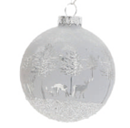Boule Noël cerf givré dans le catalogue Jour de fête