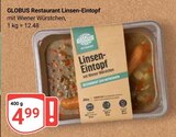 GLOBUS Eschborn - Linsen-Eintopf Angebot im Prospekt Linsen-Eintopf bei GLOBUS im Eschborn Prospekt für 4,99 €