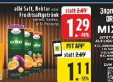 Saft im Angebot bei E center in Unna Saft Angebote von albi bei E center Unna für 1,11 €