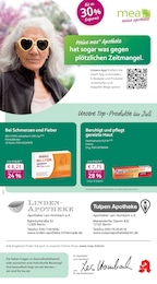 mea - meine apotheke Prospekt für Berlin mit 4 Seiten mea - meine apotheke Prospekt für Berlin: "Unsere Juli-Angebote", 4 Seiten, 01.07.2025 - 31.07.2025