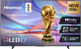 TV QLED 50" / 126 CM - HISENSE en promo chez Auchan Hypermarché La Courneuve à 329,00 €