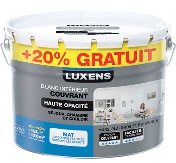 Weldom Le Thillay - Peinture haute opacité 10 L. Promo Peinture haute opacité 10 L. dans le catalogue Weldom Les prix complètement barrés à Le Thillay
