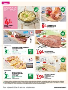 Promotion Volaille dans le prospectus Auchan Hypermarché, valable du 31/03/2026 au 06/04/2026 Promo Volaille dans le catalogue Auchan Hypermarché du moment à la page 6