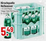 Heilwasser im Trinkgut Prospekt Heilwasser von Hirschquelle im aktuellen Trinkgut Prospekt für 5,49 €