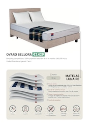 Promos Matelas dans le catalogue "Préparez la rentrée" de Crack Matelas en promo dans le catalogue Crack à la page 27