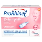 Embouts jetables pour mouche bébé - PRORHINEL en promo chez Carrefour Market Sedan à 4,89 €