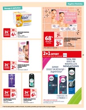 Promos Cire Épilation dans le catalogue "Prenez soin de vous à prix tout doux" de Auchan Hypermarché à la page 19