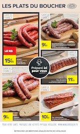 Saucisse en promo dans le catalogue Carrefour à la page 4
