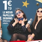 Le nœud papillon sequins dans le catalogue Centrakor