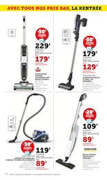 Prix et réduction Balai Vapeur dans le prospectus Hyper U en cours Offre Balai Vapeur dans le catalogue Hyper U du moment à la page 74