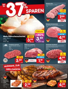 Steak im aktuellen Netto Marken-Discount Prospekt (Essen) Steak im Netto Marken-Discount Prospekt "Aktuelle Angebote" mit 64 Seiten (Essen)