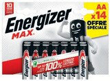 Lot de 14 piles max - ENERGIZER - Super U à Lyon Lot de 14 piles max - ENERGIZER en promo chez Super U Lyon à 6,99 €