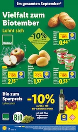 Bio Joghurt Angebot & Preis im aktuellen Lidl Prospekt Bio Joghurt Angebot im aktuellen Lidl Prospekt auf Seite 56