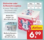 Sitzhocker oder Aufbewahrungsbox Angebote bei Netto Marken-Discount Cuxhaven für 6,99 €