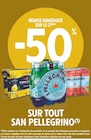 Intermarché Fitz-James - Promo -50% remise immédiate sur le 2ème sur tout San Pellegrino Promo -50% remise immédiate sur le 2ème sur tout San Pellegrino à dans le catalogue Intermarché à Fitz-James