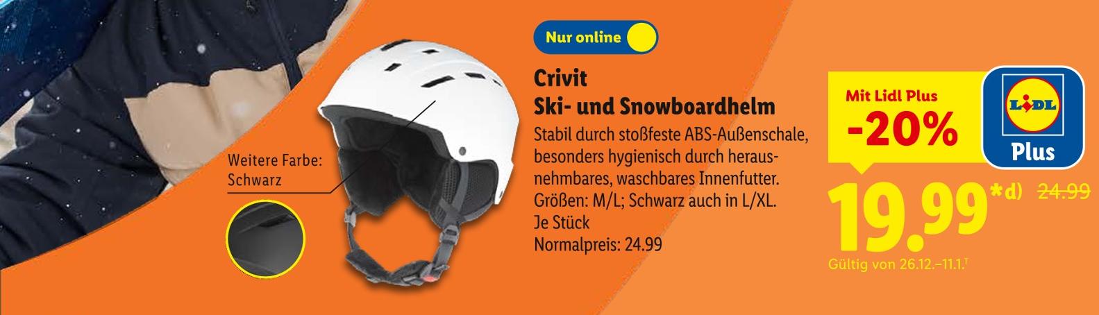 Ski- und Snowboardhelm