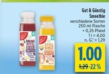 Aktuelles Banane Apfel Kirsche Smoothie Angebot bei diska in Erlangen ab 1,00 €