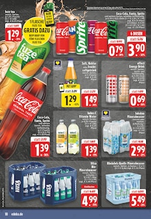 Wasser im aktuellen EDEKA Prospekt (Duisburg) Wasser im EDEKA Prospekt "Aktuelle Angebote" mit 26 Seiten (Duisburg)