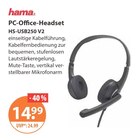 PC-Office-Headset HS-USB250 V2 Angebote von Hama bei V-Markt Augsburg für 14,99 €