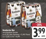 Bier Angebote von Krombacher bei EDEKA Weiden für 3,99 €