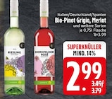 Wein im EDEKA Prospekt Bio-Pinot Grigio im aktuellen EDEKA Prospekt für 2,99 €