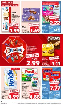 Milka im Kaufland Prospekt "Aktuelle Angebote" mit 52 Seiten (Heilbronn)