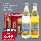 Silver im Angebot bei Getränke König in Augsburg Silver Angebote von KING'S bei Getränke König Augsburg für 6,49 €