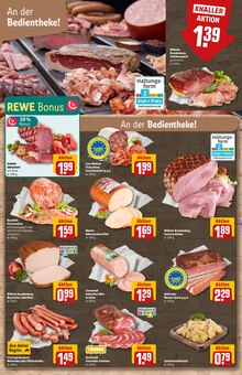 Wurst im REWE Prospekt "Dein Markt" mit 30 Seiten (Mönchengladbach)