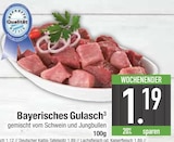 Bayerisches Gulasch im EDEKA Prospekt Bayerisches Gulasch von im aktuellen EDEKA Prospekt für 1,19 €