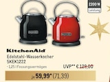 Edelstahl-Wasserkocher 5KEK1222 Angebote von KitchenAid bei Metro Duisburg für 71,39 €