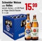 Schneider Weisse oder Helles von Schneider Weisse im aktuellen Trinkgut Prospekt für 15,99 €