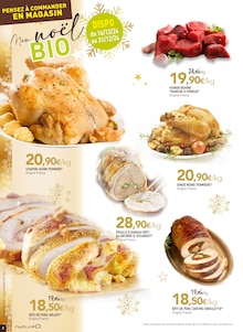 Prospectus NaturéO à Herblay, "Mon noël BIO", 24 pages de promos valables du 27/11/2024 au 05/01/2025