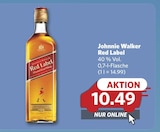 Aktuelle Whisky Angebote bei combi in Hannover Aktuelles Red Label Angebot bei combi in Hannover ab 10,49 €