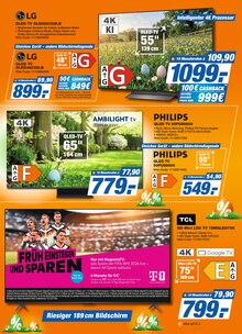 Fernseher im expert Prospekt "Top Angebote" mit 16 Seiten (Regensburg)