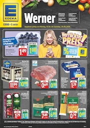 Der aktuelle EDEKA Prospekt Der aktuelle EDEKA Prospekt Wir lieben Lebensmittel!