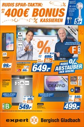 Aktueller expert Elektromarkt Prospekt in Kürten und Umgebung, "Top Angebote" mit 8 Seiten, 27.06.2025 - 03.07.2025