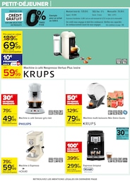 Prix et réduction Krups dans le prospectus Carrefour en cours Offre Krups dans le catalogue Carrefour du moment à la page 7