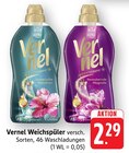 Weichspüler im Angebot bei EDEKA in Frankenthal Weichspüler Angebote von Vernel bei EDEKA Frankenthal für 2,29 €