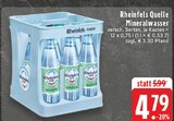 Mineralwasser bei EDEKA im Hamminkeln Prospekt für 4,79 €