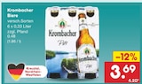Biere im Angebot bei Netto Marken-Discount in Göttingen Biere Angebote von Krombacher bei Netto Marken-Discount Göttingen für 3,69 €