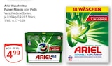 Waschmittel Pulver im Angebot bei GLOBUS in Pirmasens Waschmittel Pulver Angebote von Ariel bei GLOBUS Pirmasens für 4,99 €