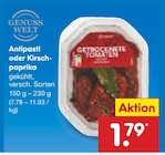 Antipasti oder Kirschpaprika Angebote von Genuss Welt bei Netto Marken-Discount Gronau für 1,79 €