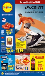 Promos Chaussures dans le catalogue "Ça vaut le coup." de Lidl Chaussures en promo dans le catalogue Lidl à la page 1