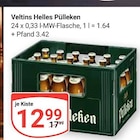 Helles Pülleken Angebote von Veltins bei GLOBUS Rüsselsheim für 12,99 €