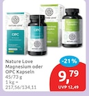 Magnesium Komplex von Nature Love im aktuellen budni Prospekt