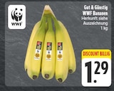 WWF Bananen Angebote von Gut & Günstig bei EDEKA Plauen für 1,29 €