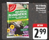 Universal Blumenerde Angebote von Gut & Günstig bei E center Freital für 2,99 €