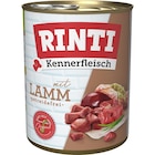 RINTI Kennerfleisch Lamm 800 g im Angebot bei Zookauf in Dormagen RINTI Kennerfleisch Lamm 800 g Angebote von Rinti bei Zookauf Dormagen für 2,19 €